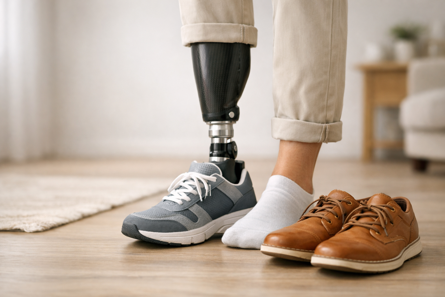 Как выбрать обувь, если носишь протез:
