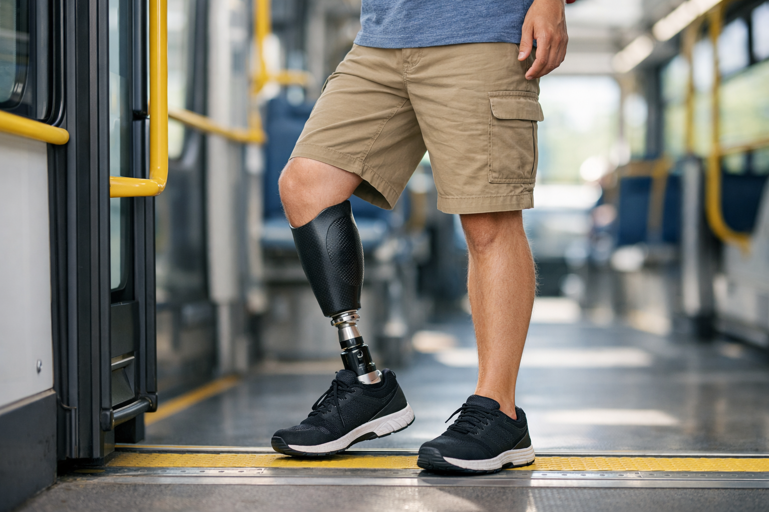 Протез и общественный транспорт: как передвигаться уверенно и безопасно
